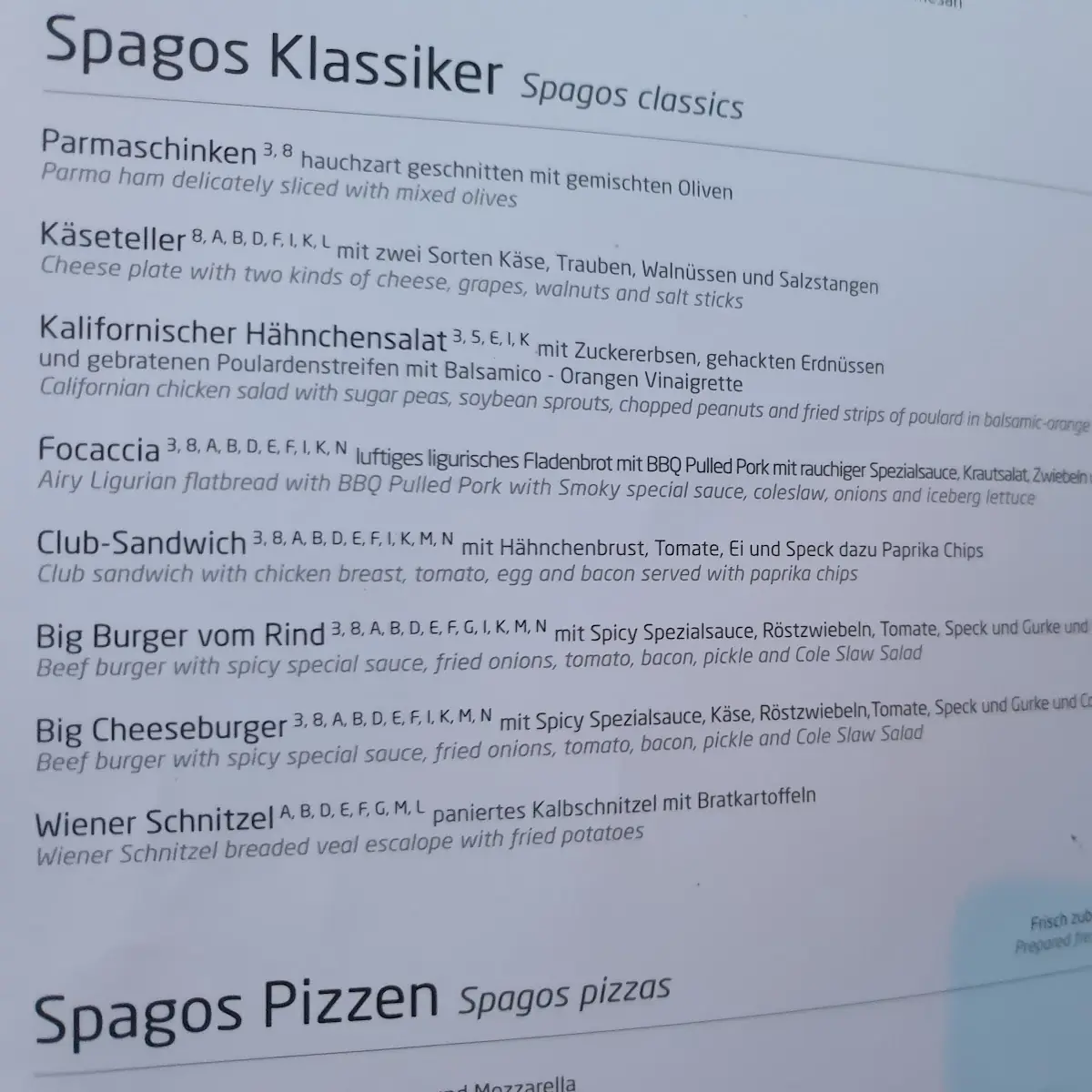 Speisekarte photo 6