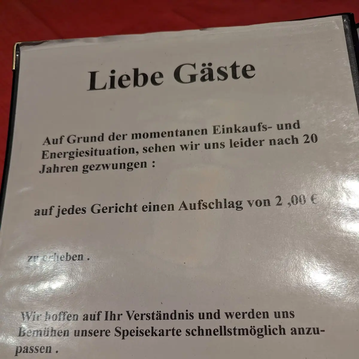 Speisekarte photo 6