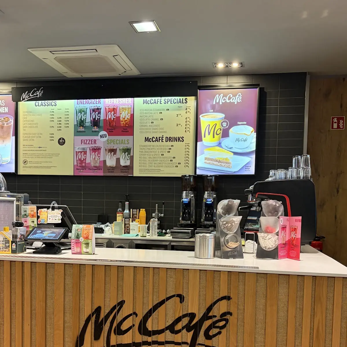 Speisekarte, McDonald's