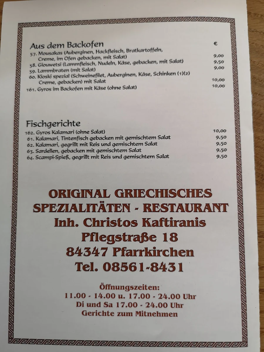 Speisekarte photo 5