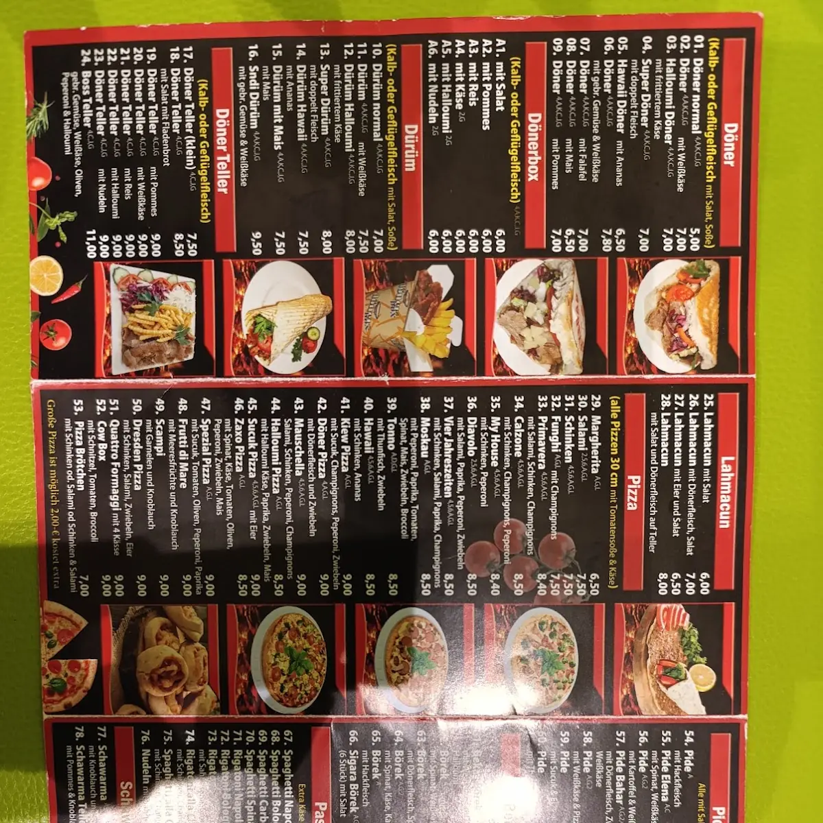 Speisekarte photo 4