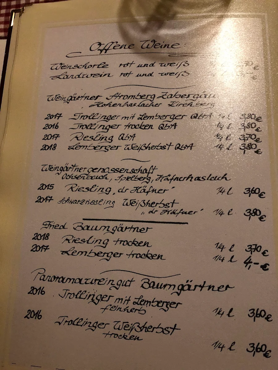 Speisekarte photo 4