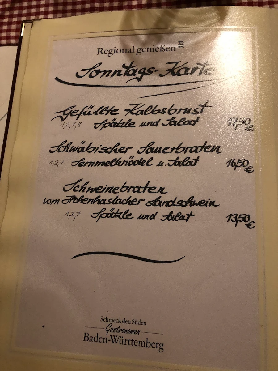 Speisekarte photo 7
