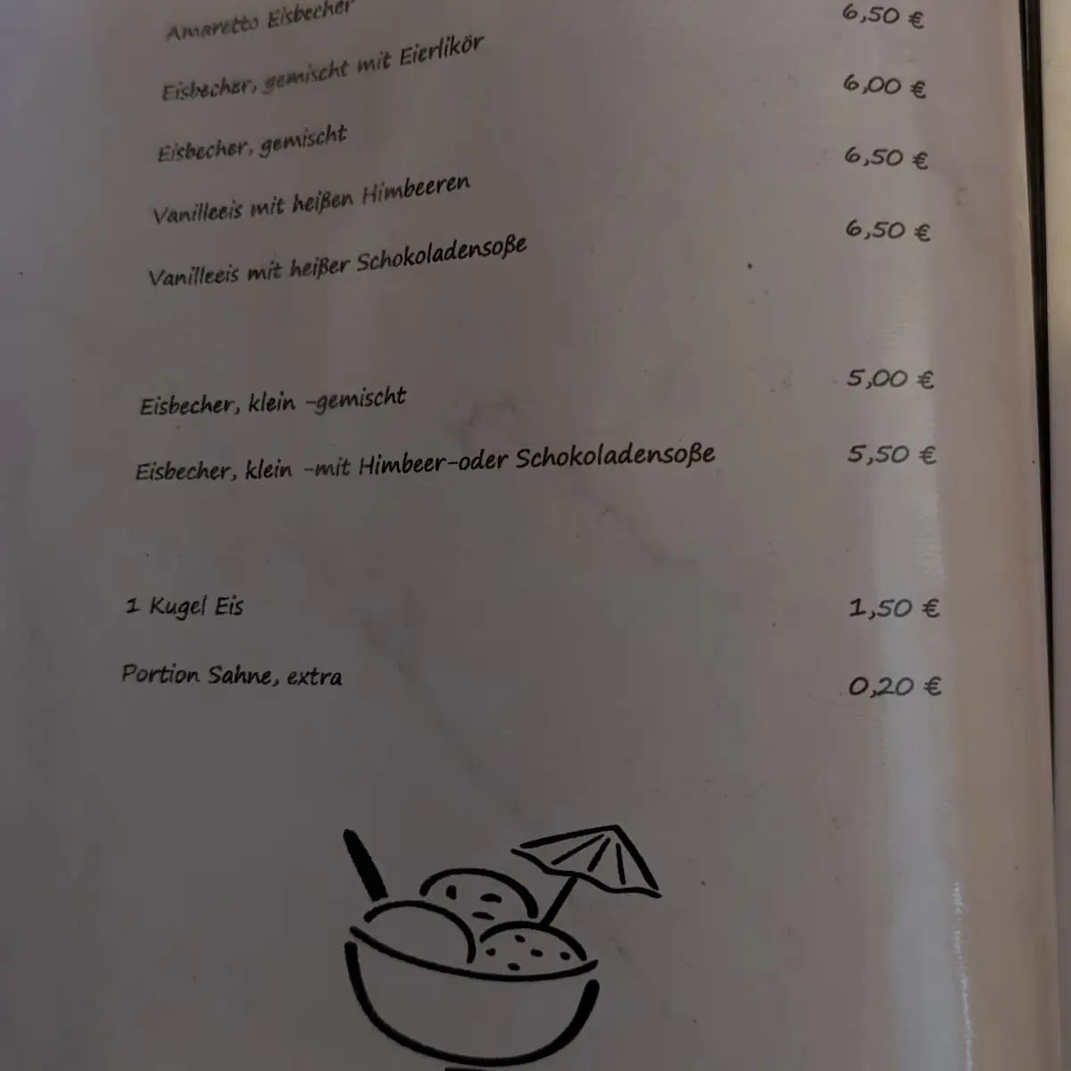 Speisekarte photo 3