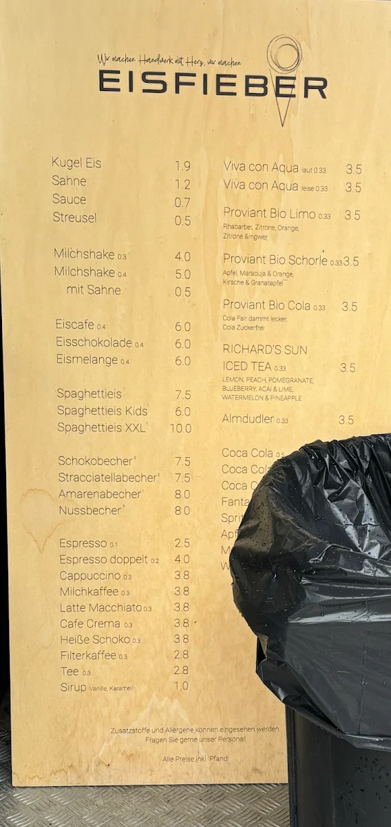 Speisekarte photo 2