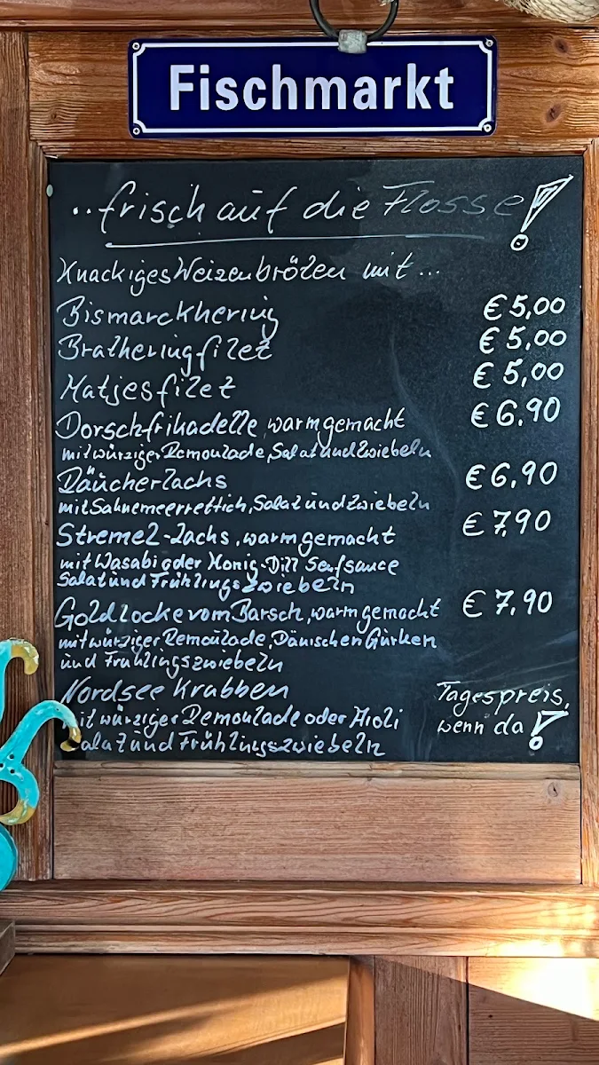 Speisekarte, Gemütlich