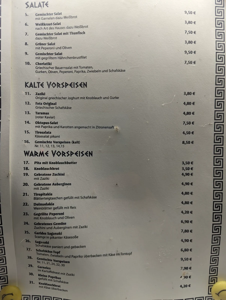 Speisekarte photo 3