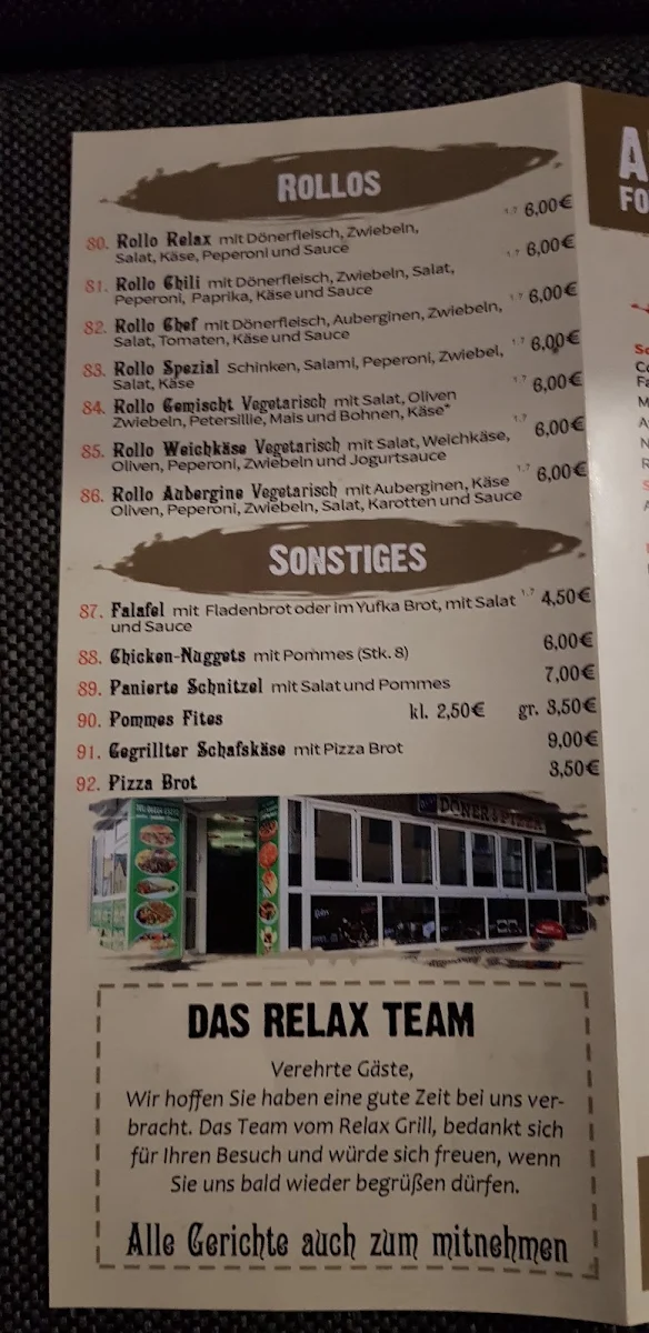 Speisekarte photo 9