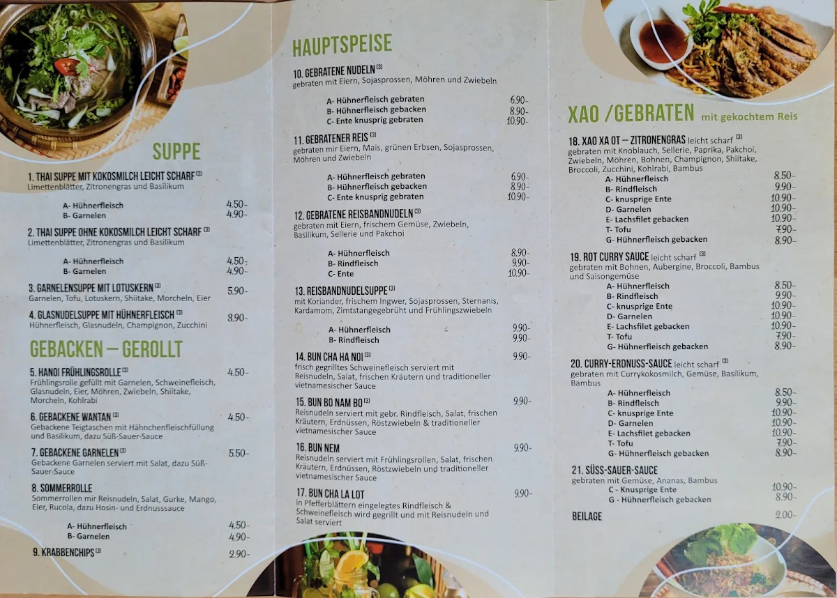 Speisekarte photo 1