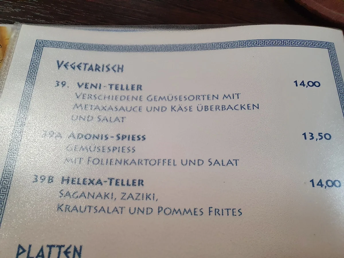 Speisekarte photo 6