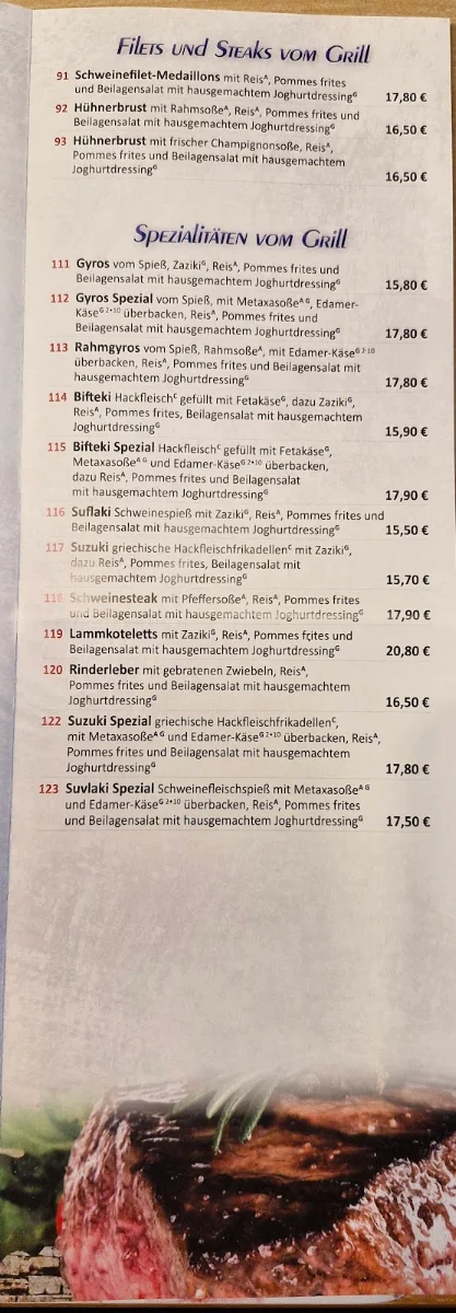 Speisekarte photo 5
