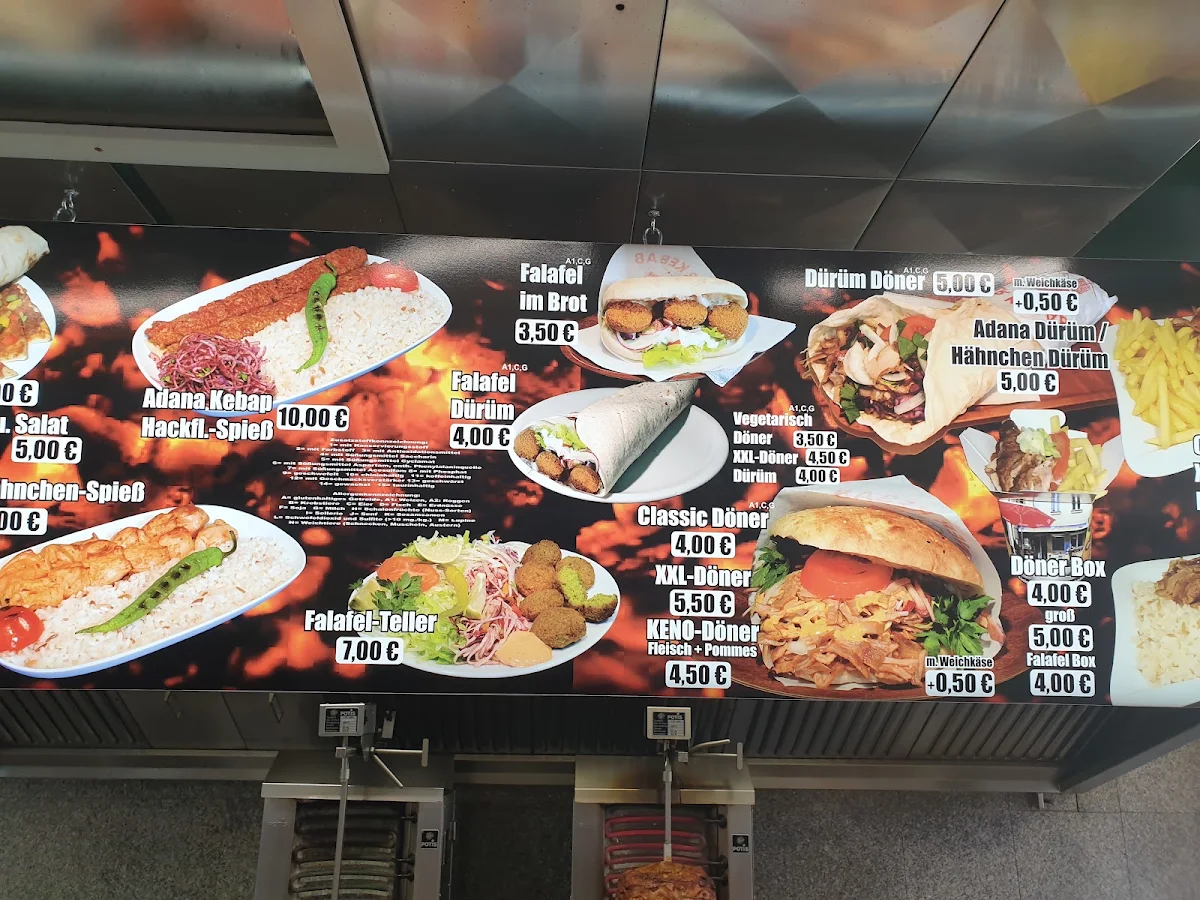 Speisekarte, Murat Döner