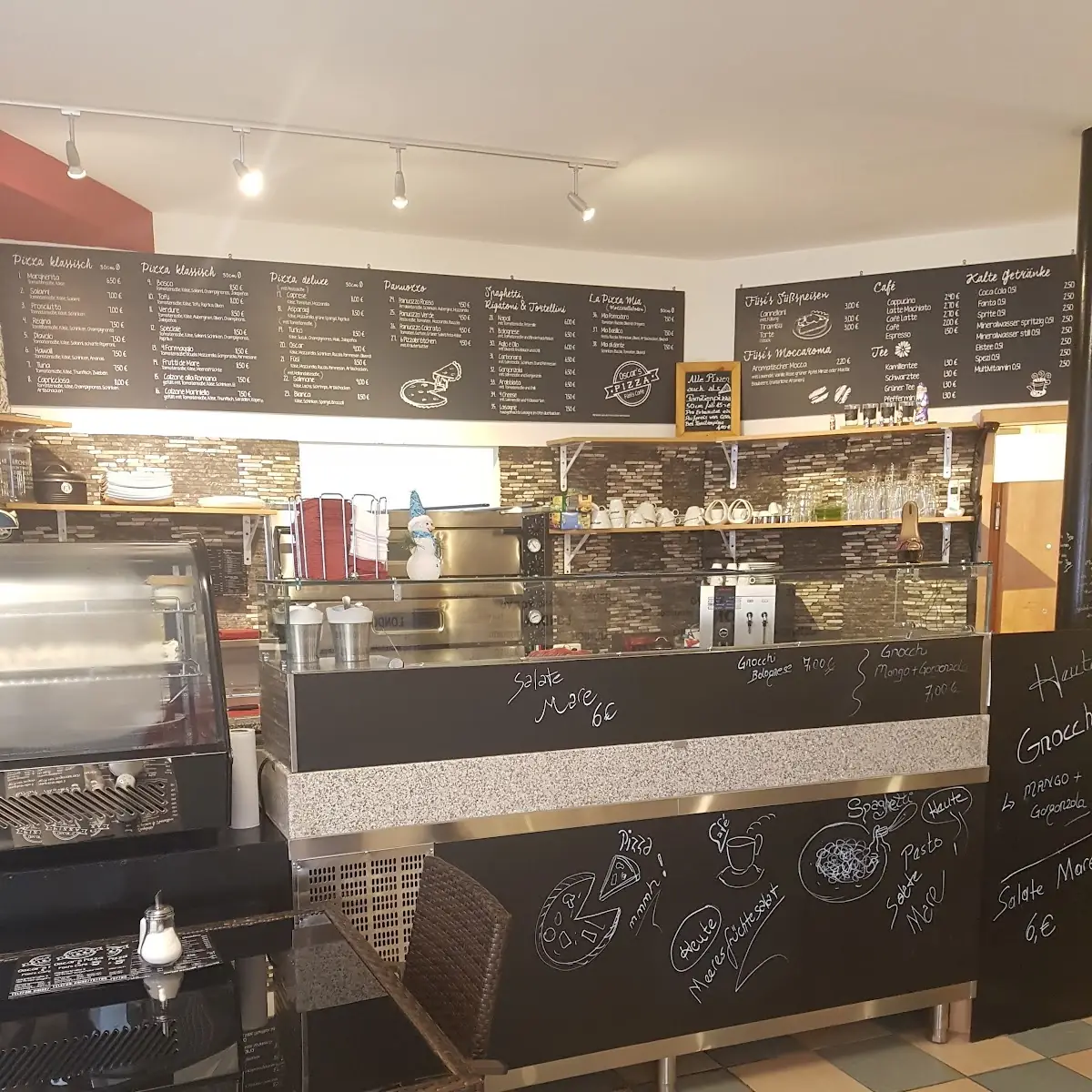 Atmosphäre, Oscar's Pizza