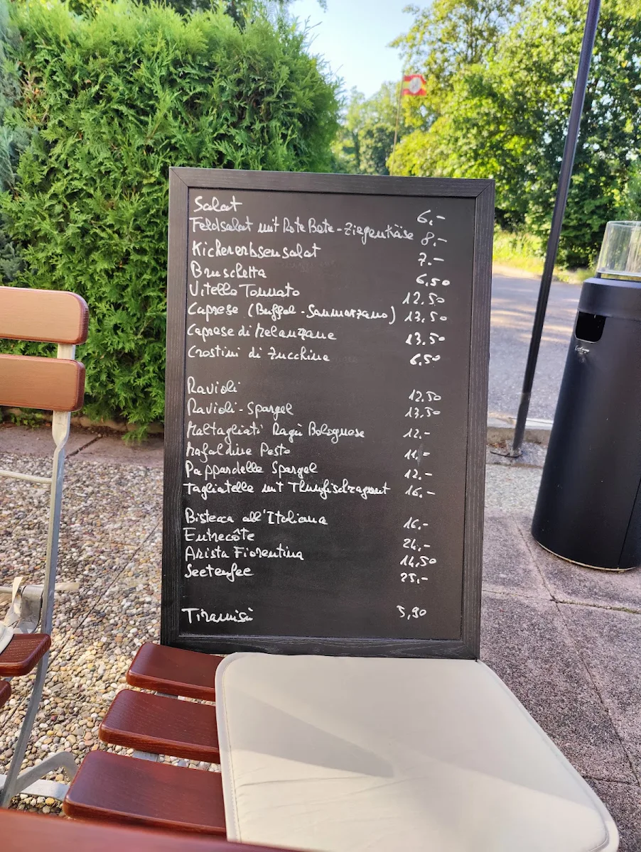 Speisekarte, Gaststätte OSTERIA Carlin Contrario