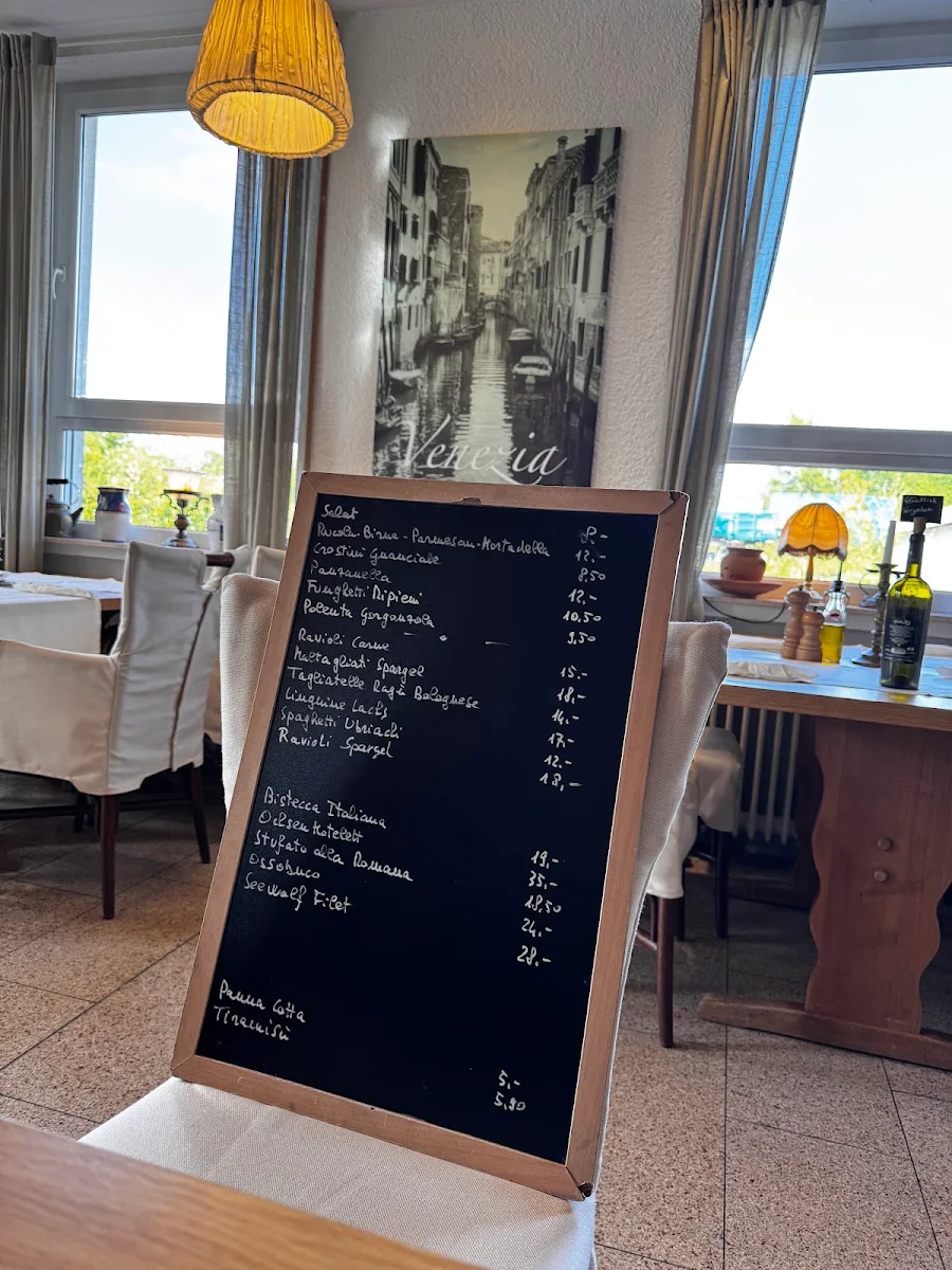 Speisekarte, Gaststätte OSTERIA Carlin Contrario