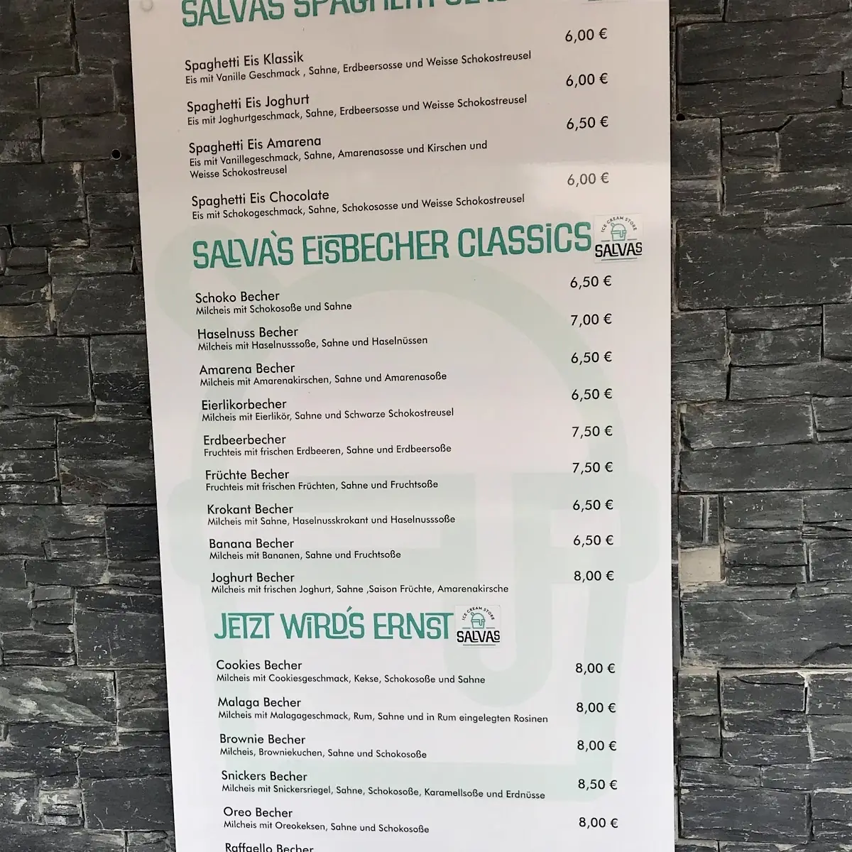 Speisekarte photo 1