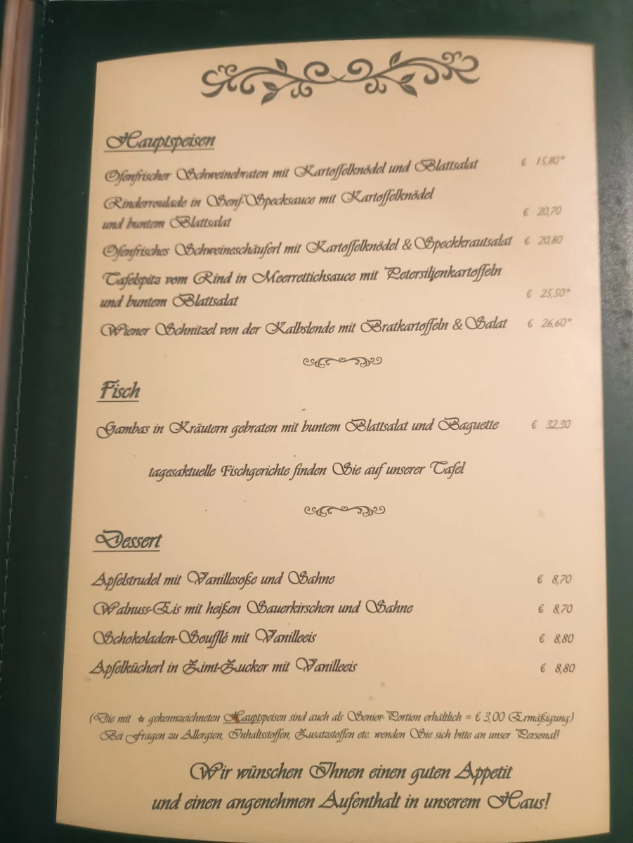 Speisekarte photo 7