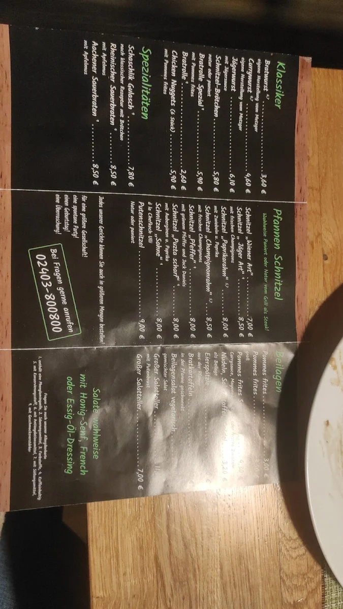 Speisekarte photo 3