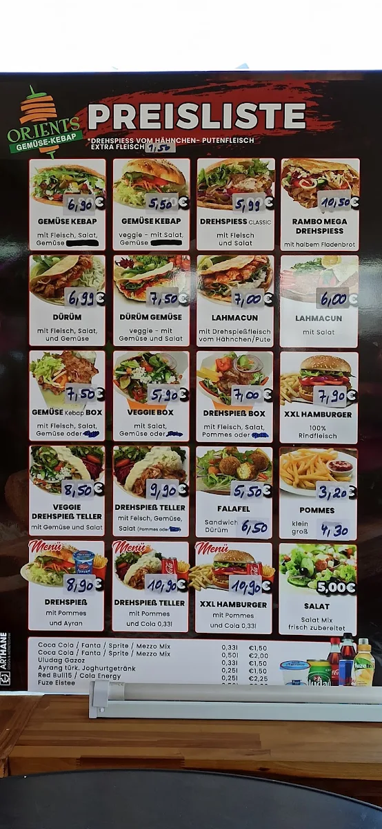 Speisekarte photo 2