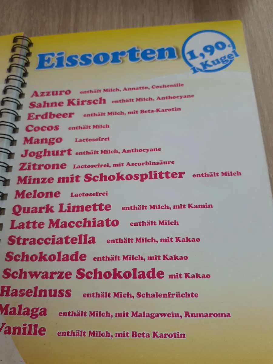 Speisekarte, Café Trend - Chemnitz