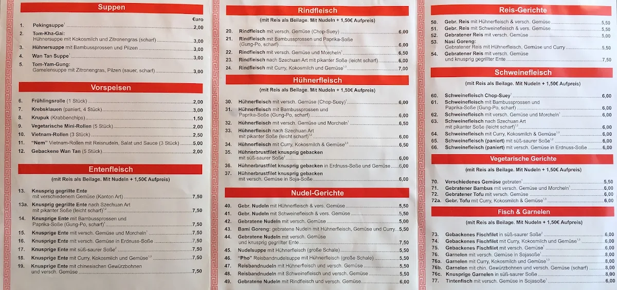 Speisekarte photo 7