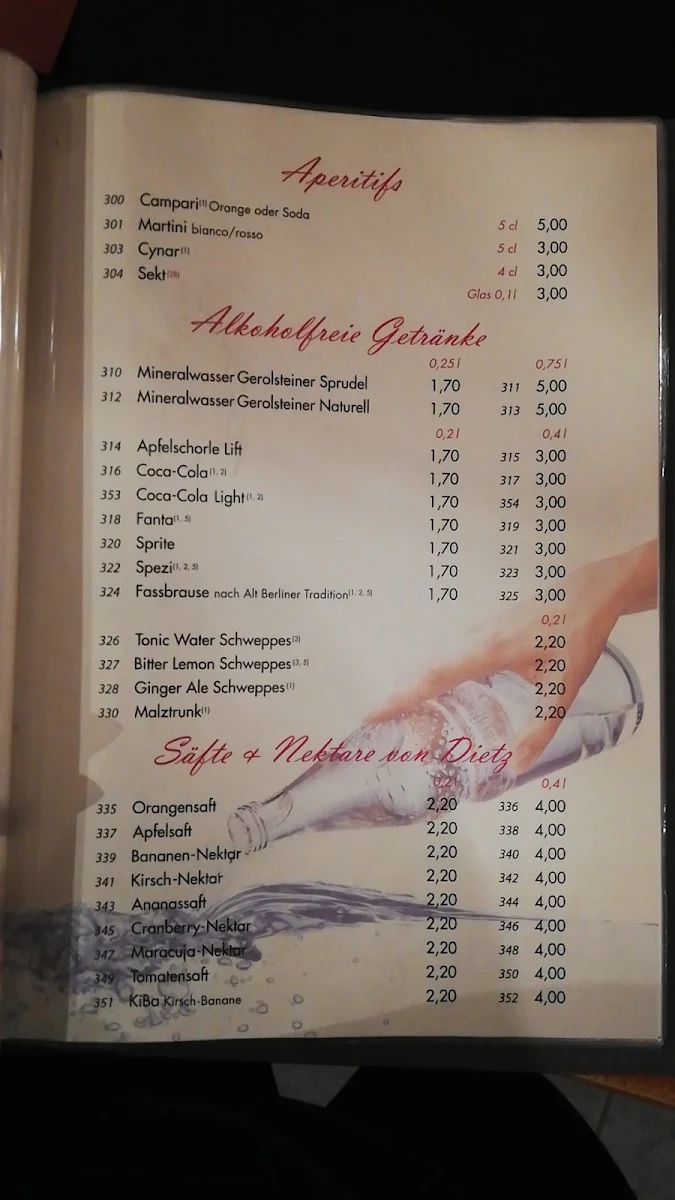 Speisekarte photo 9