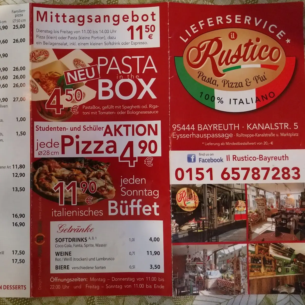 Speisekarte photo 3