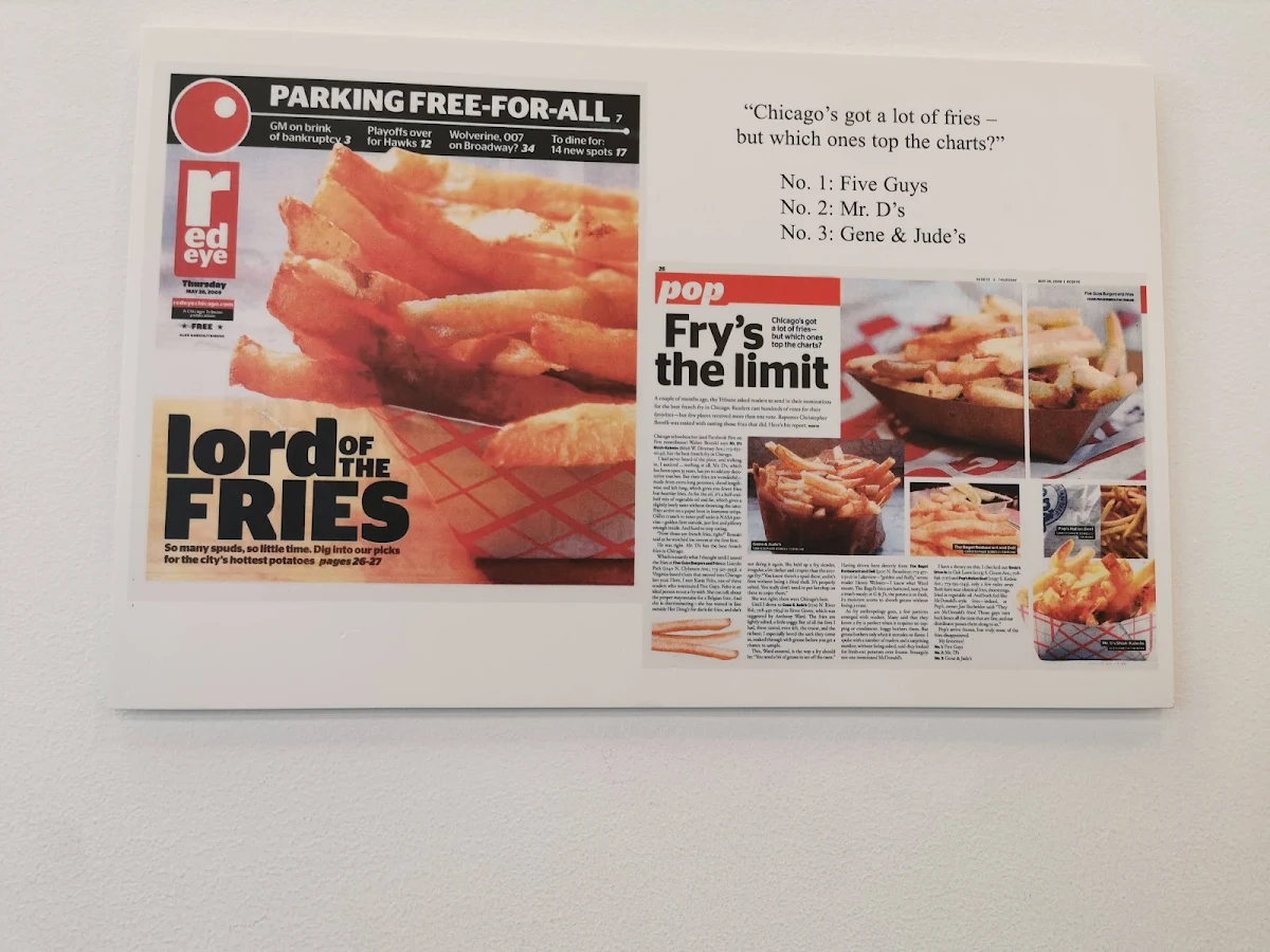 Speisekarte, Five Guys