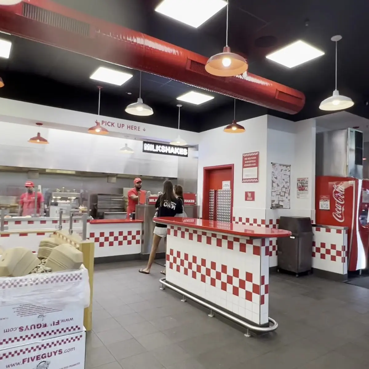 Atmosphäre, Five Guys