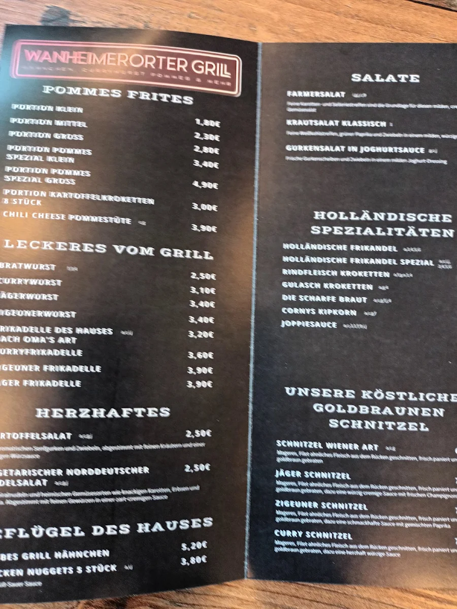Speisekarte photo 3
