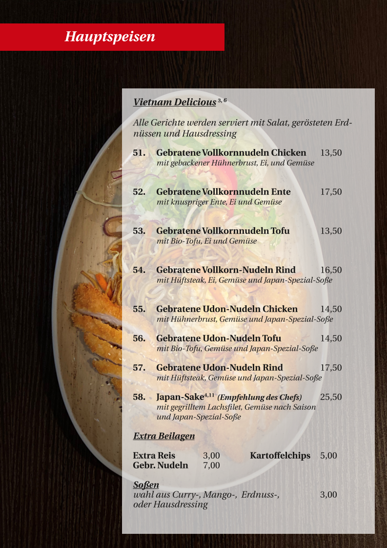 Speisekarte photo 7