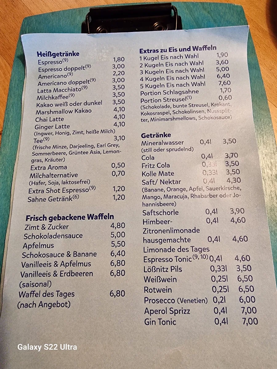 Speisekarte photo 1