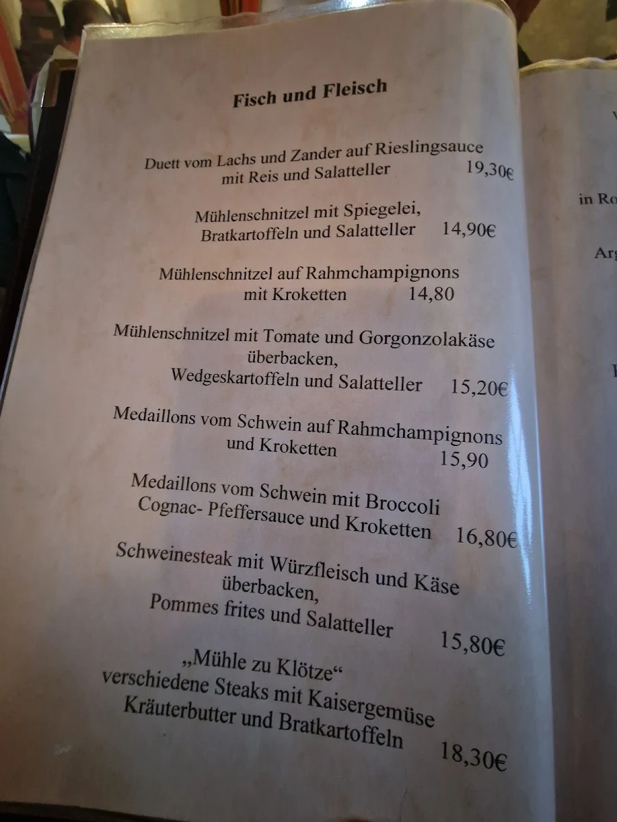 Speisekarte photo 1