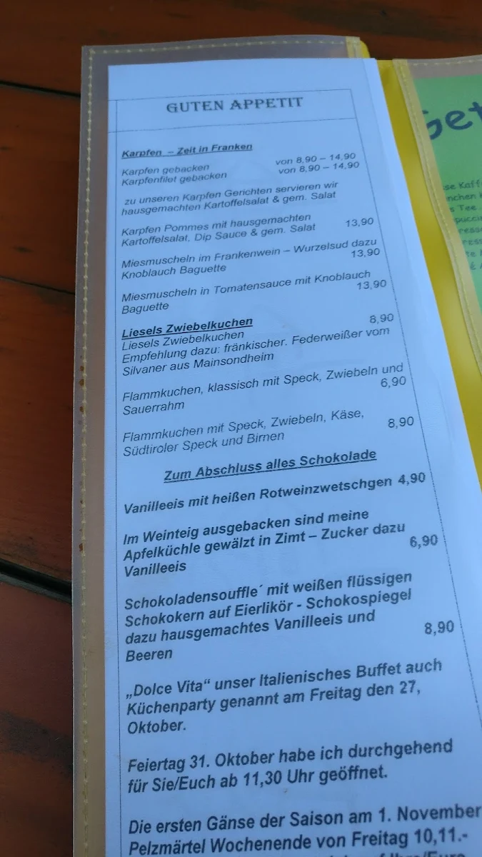 Speisekarte photo 6