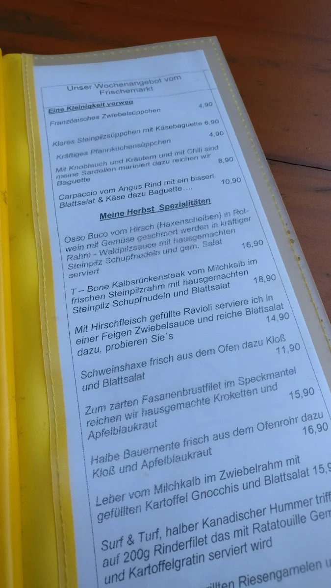 Speisekarte photo 7