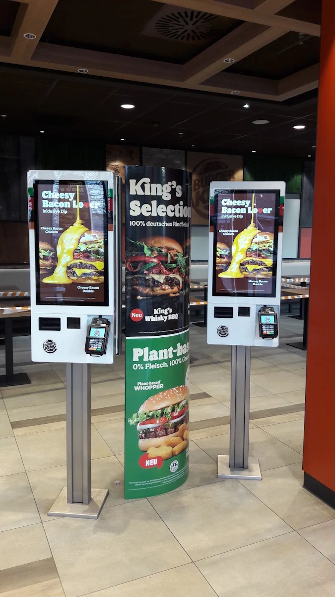 Speisekarte, Burger King Magdeburg