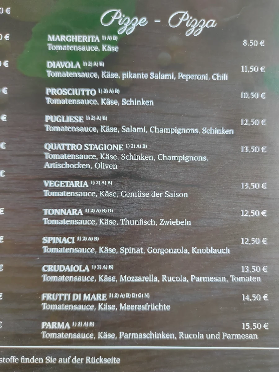 Speisekarte photo 2