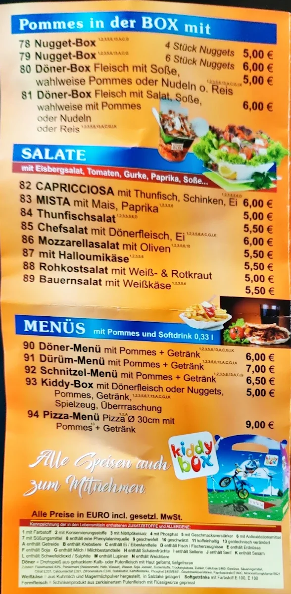 Speisekarte photo 3