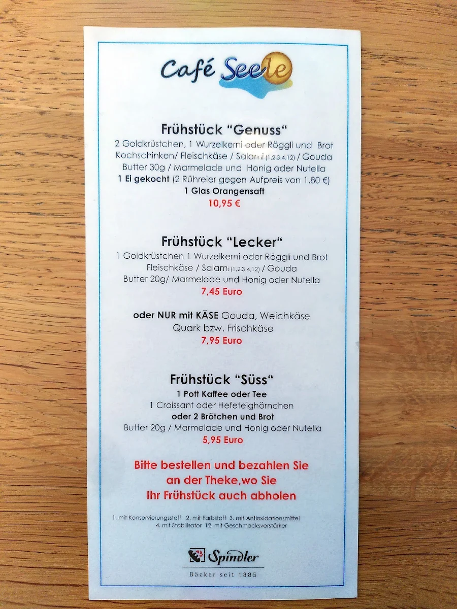Speisekarte photo 1