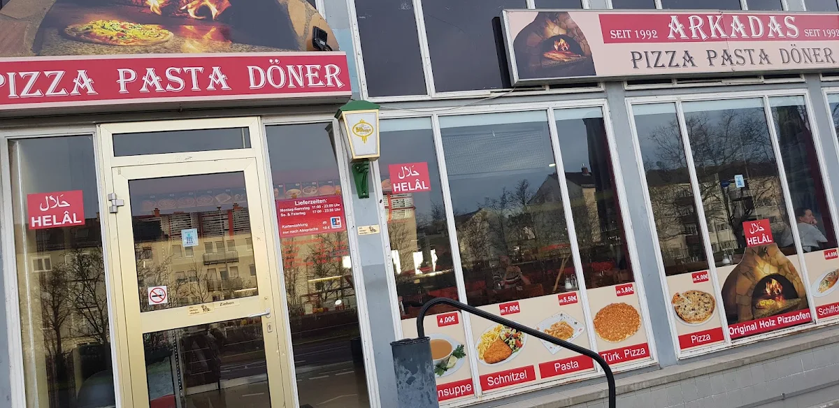 Speisekarte, Arkadas Pizza Pasta Döner