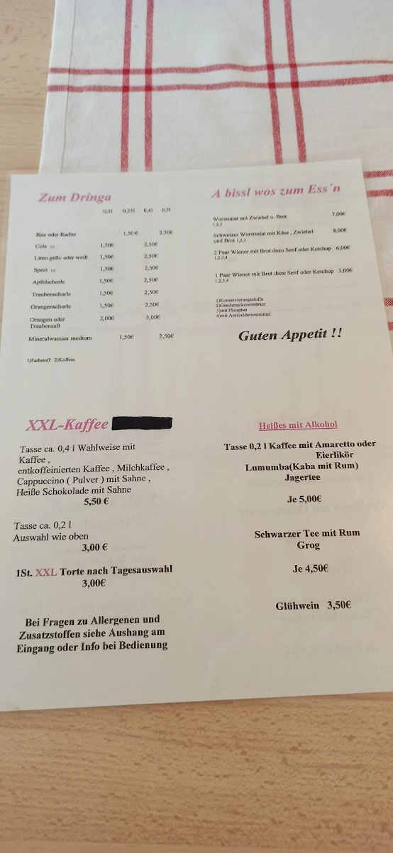 Speisekarte photo 2