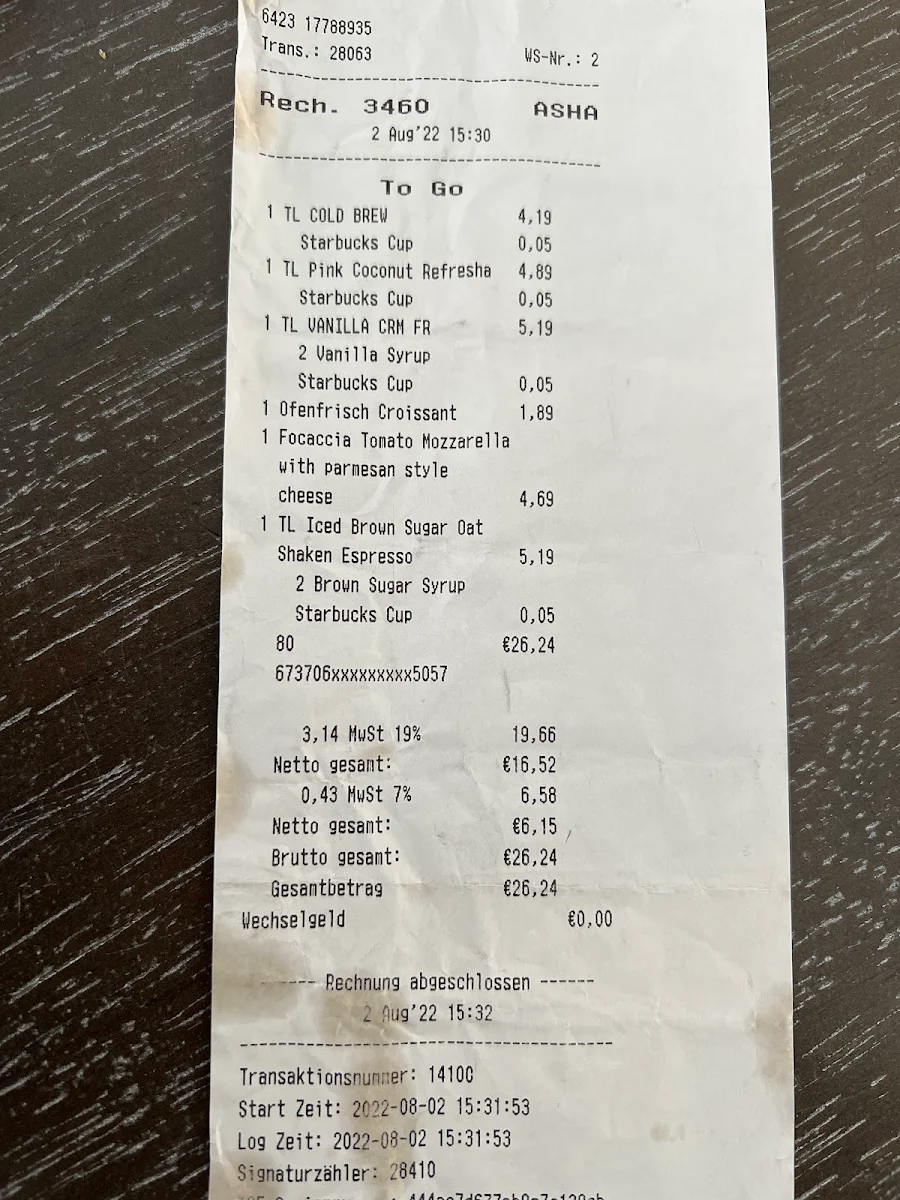 Speisekarte photo 2