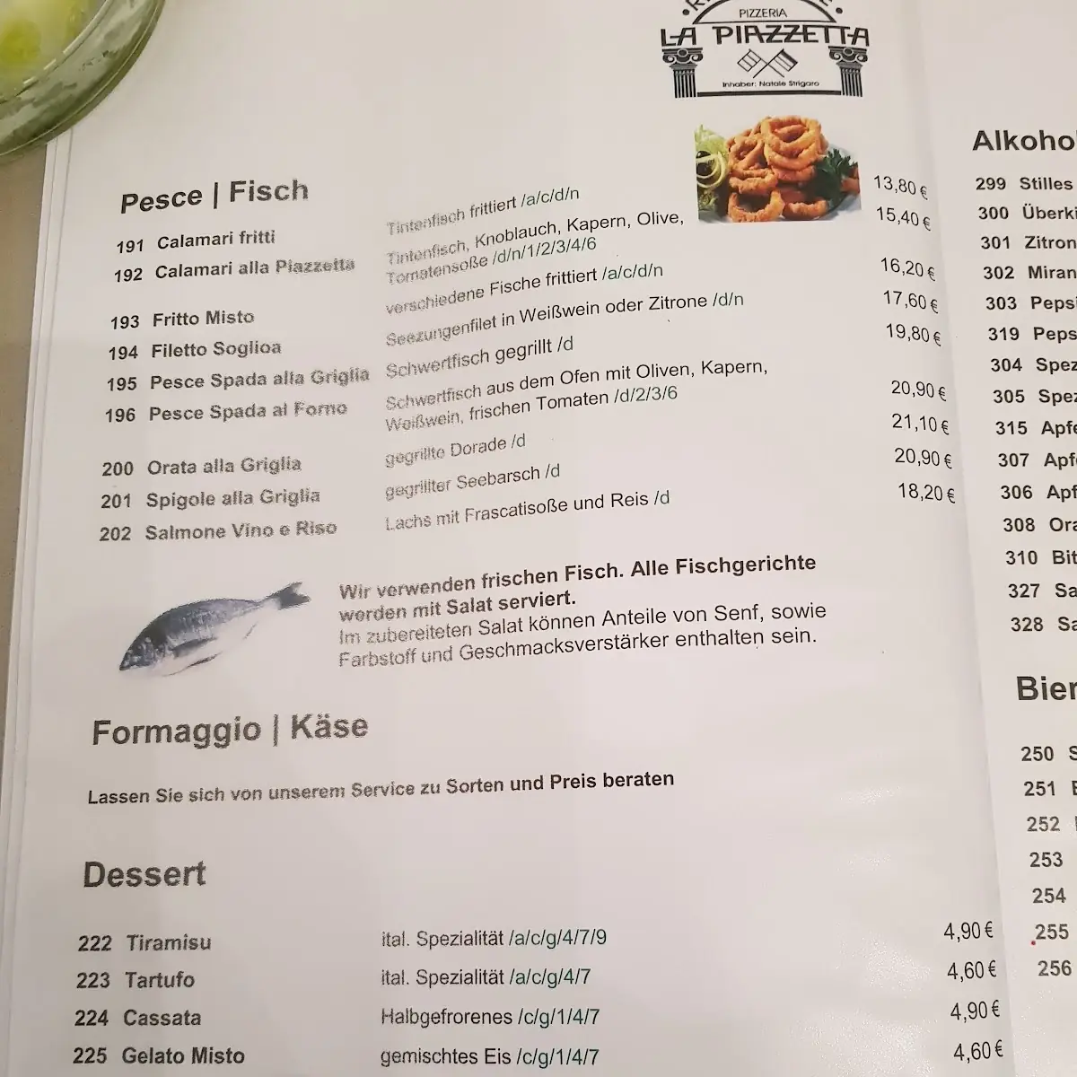 Speisekarte photo 1