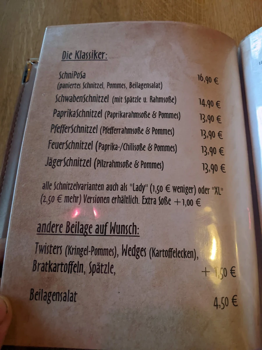 Speisekarte photo 2