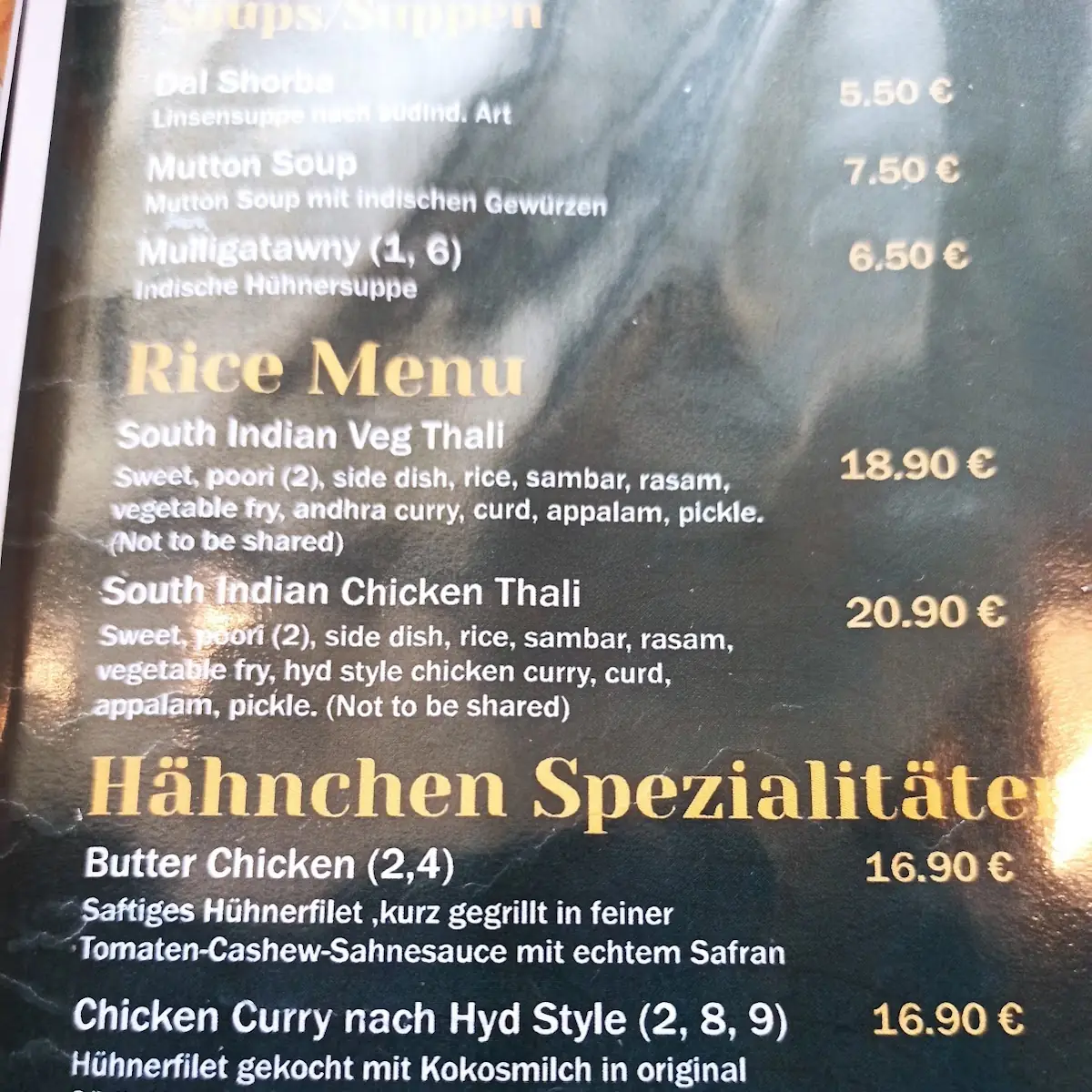 Speisekarte photo 10