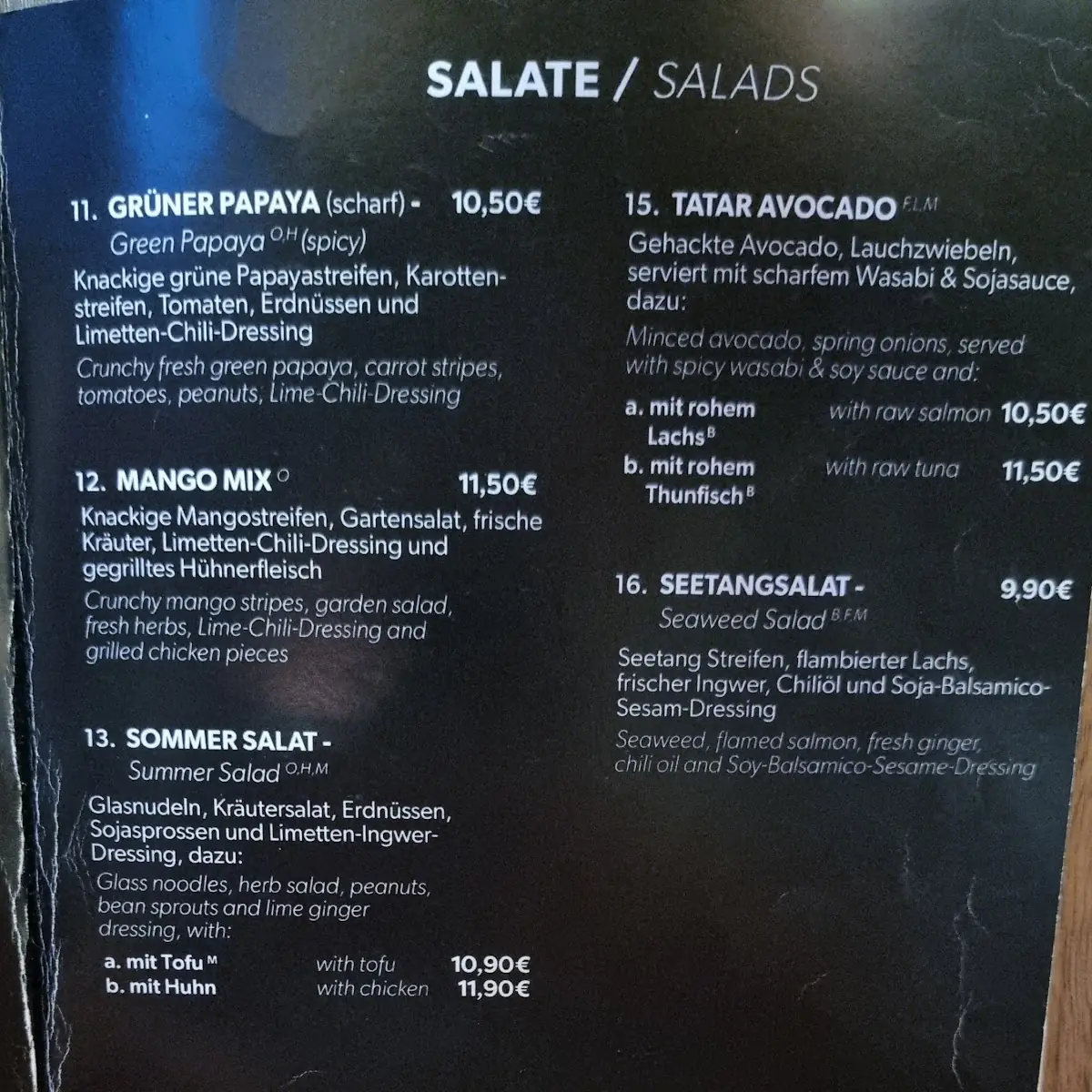 Speisekarte photo 3