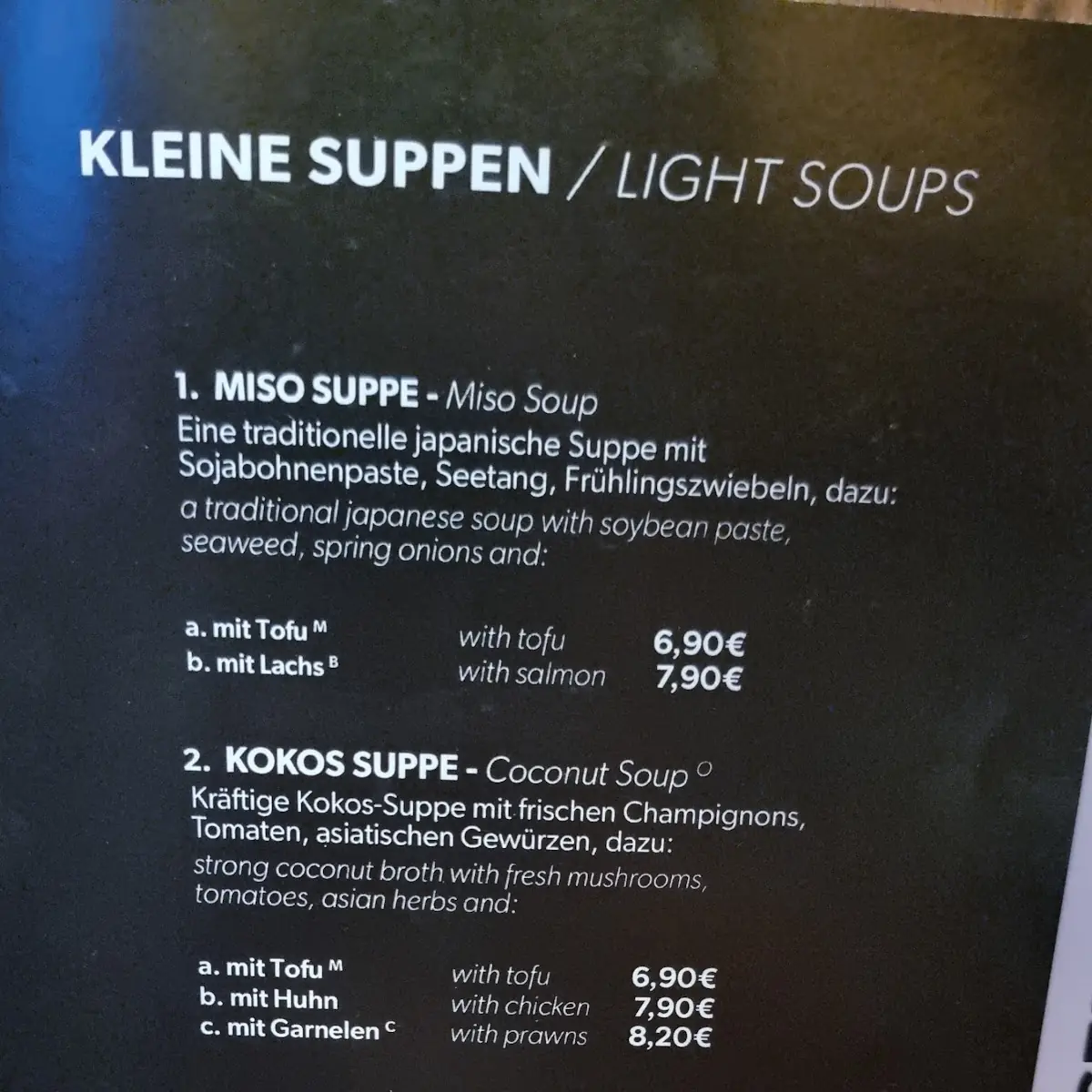 Speisekarte photo 7