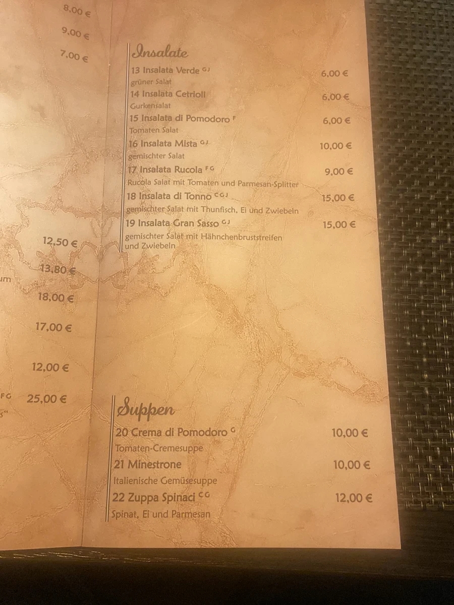 Speisekarte photo 1