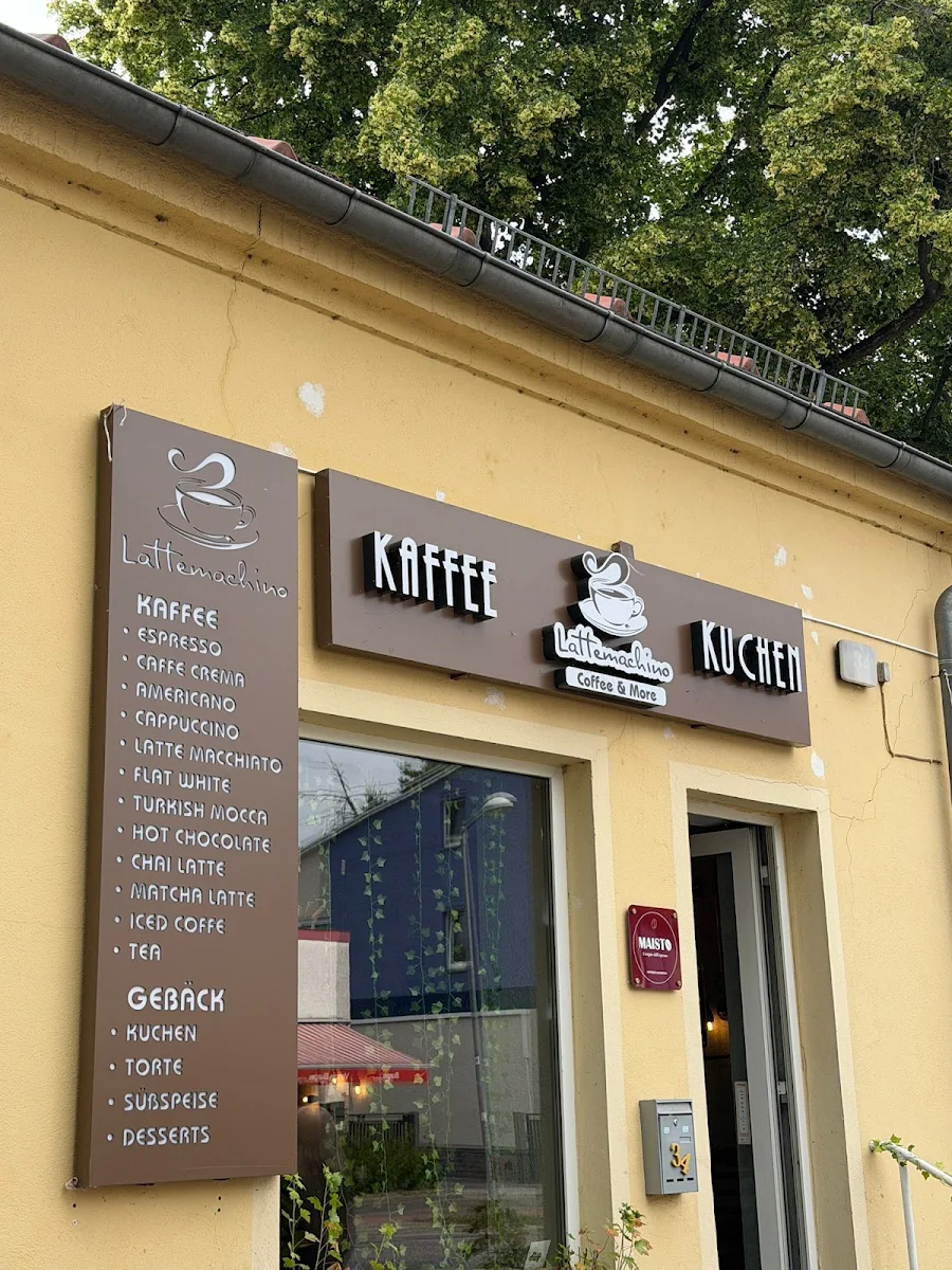 Speisekarte, Lattemachino