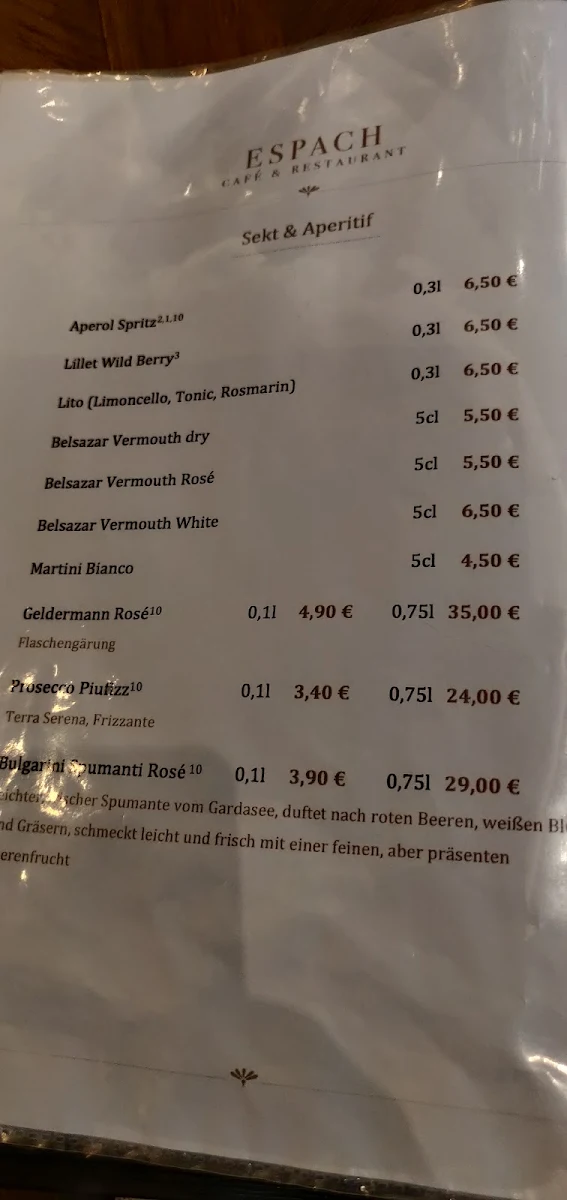 Speisekarte photo 5